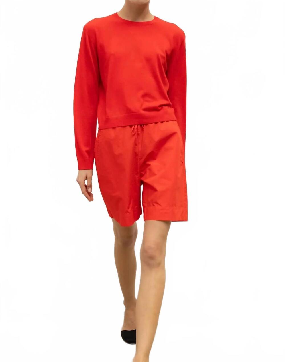 NEW LESET kyoto carpenter short in cerise - Picture 4 of 6